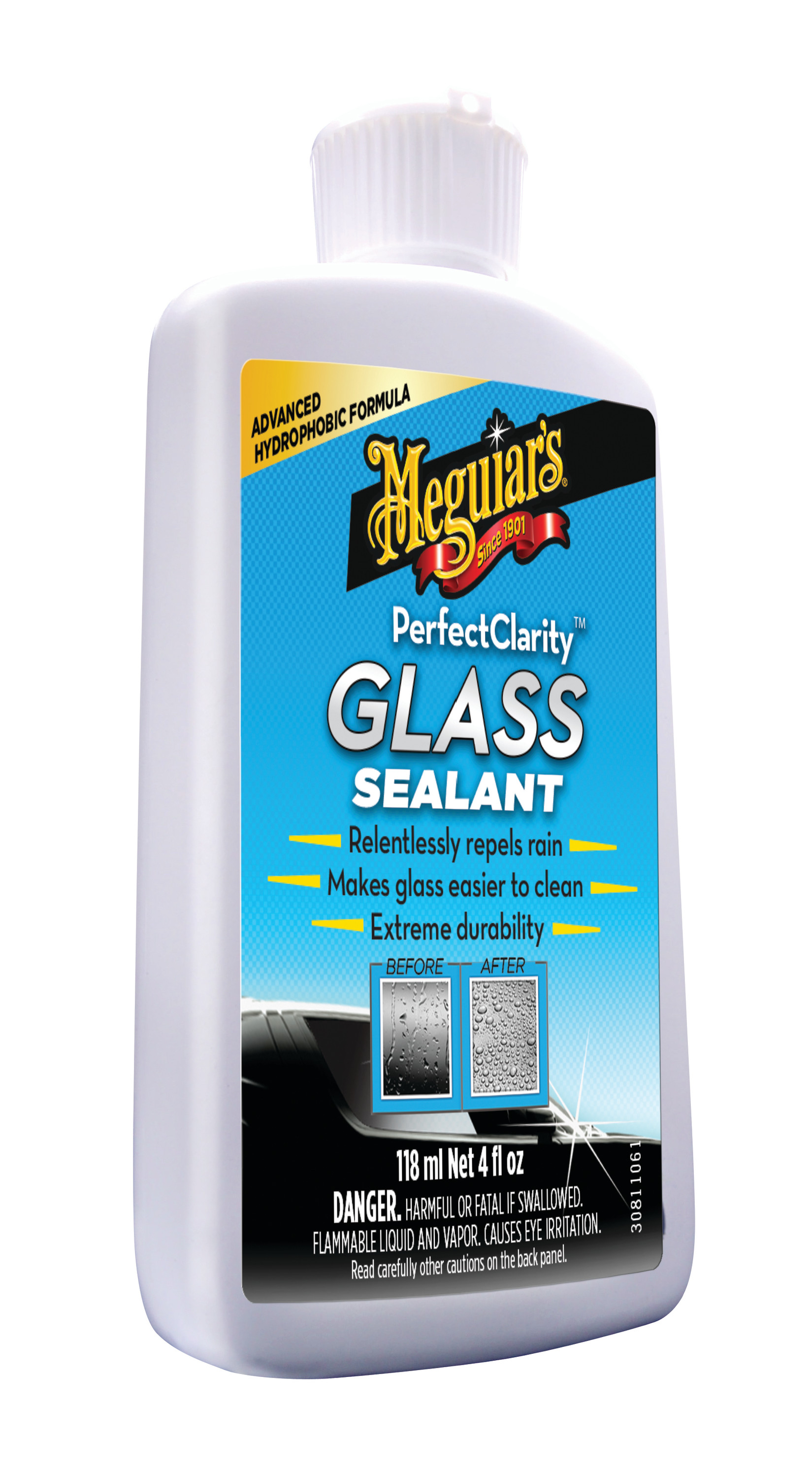 Meguiars G8504EU Perfect Clarity Glass Sealant Scheibenversiegelung 118ml